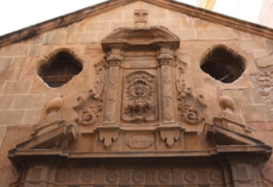 Fig. 4. Segundo cuerpo de la portada de la Capilla de la Comunión.