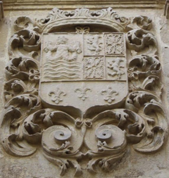 Fig. 2. Imagen detalle del escudo de la portada.